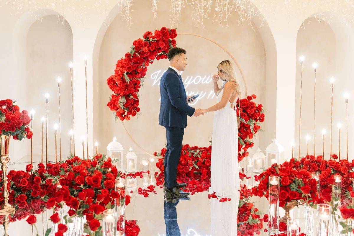 Romantic proposal